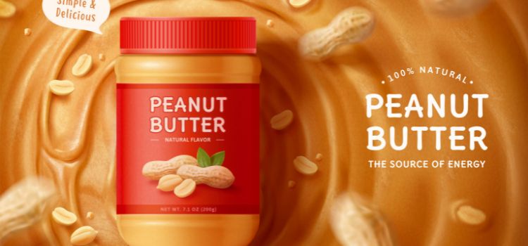 How many calories are in a jar of peanut butter