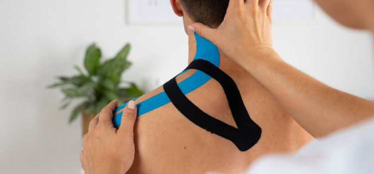 How to apply kinesiology tape to elbow?