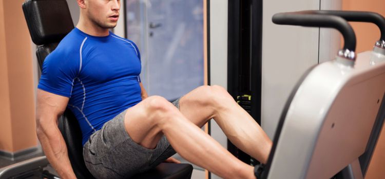 how to count weight on leg press